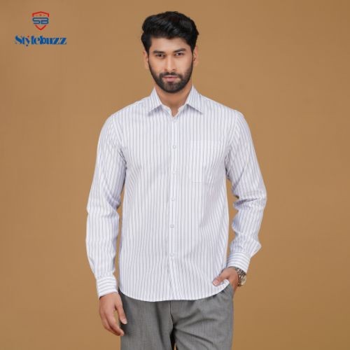 Men's Casual Long Sleeve Shirt SF-003