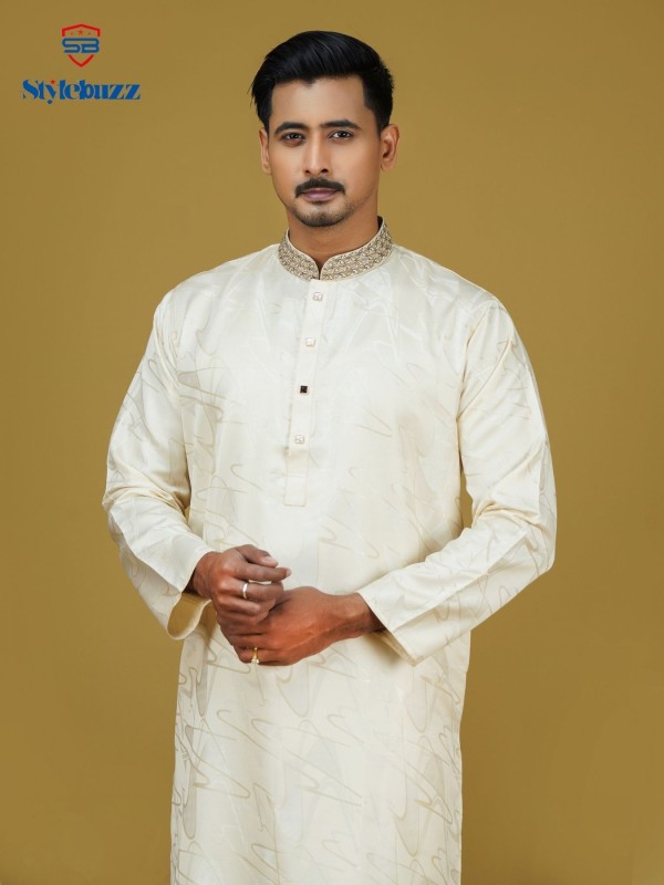 Exclusive Men's Premium  Multi Sequence Panjabi, P-0032
