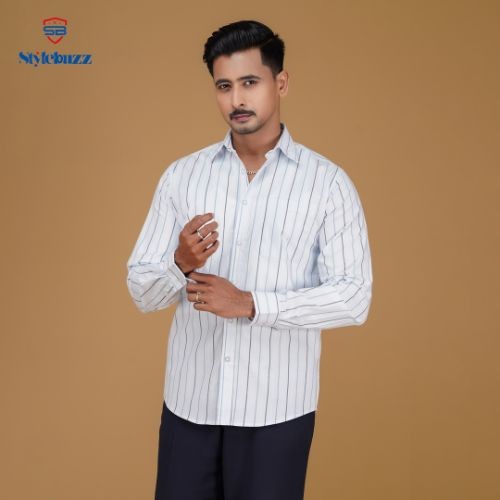 Men's Casual Long Sleeve Shirt SF-001