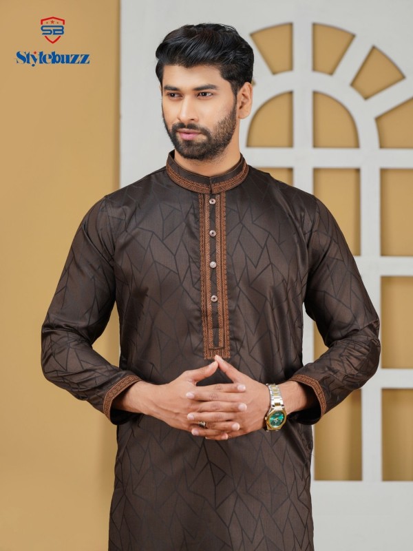 Exclusive Men's Premium Bambo Stuch Panjabi, P-0010